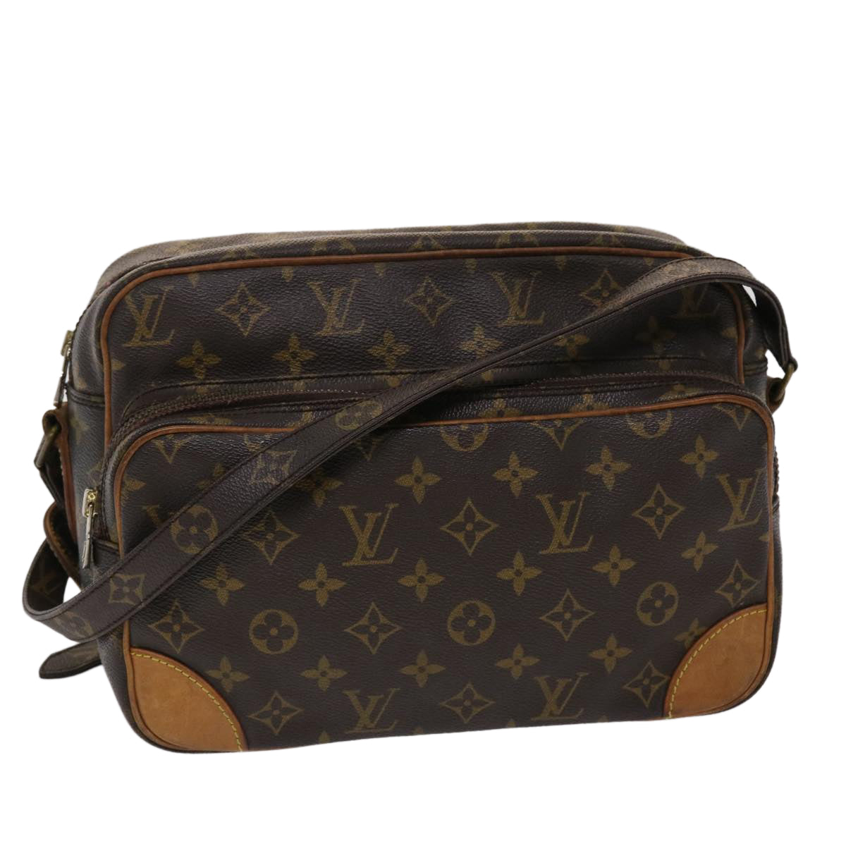 LOUIS VUITTON Monogram Nile Shoulder Bag M45244 LV Auth 46360