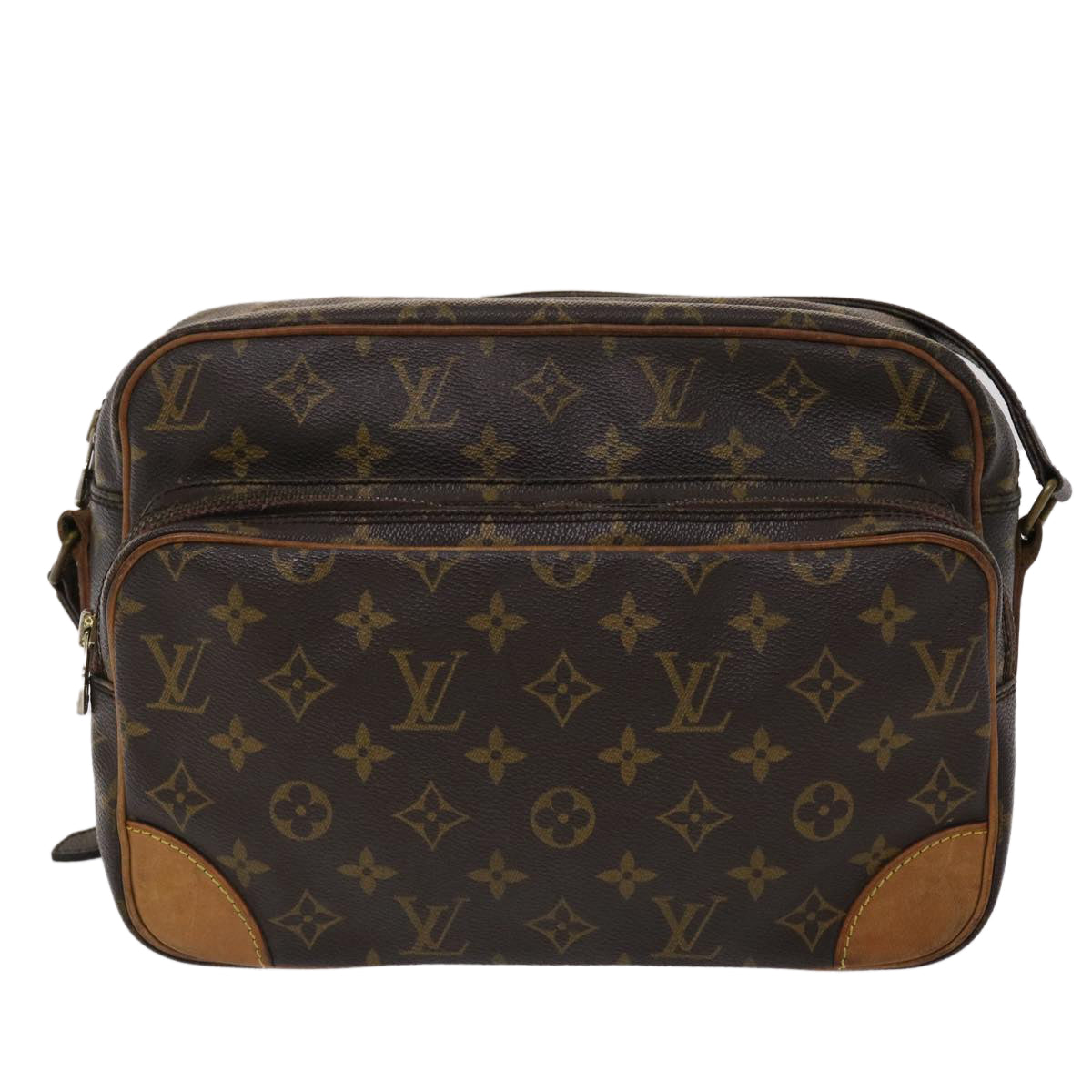 LOUIS VUITTON Monogram Nile Shoulder Bag M45244 LV Auth 46360