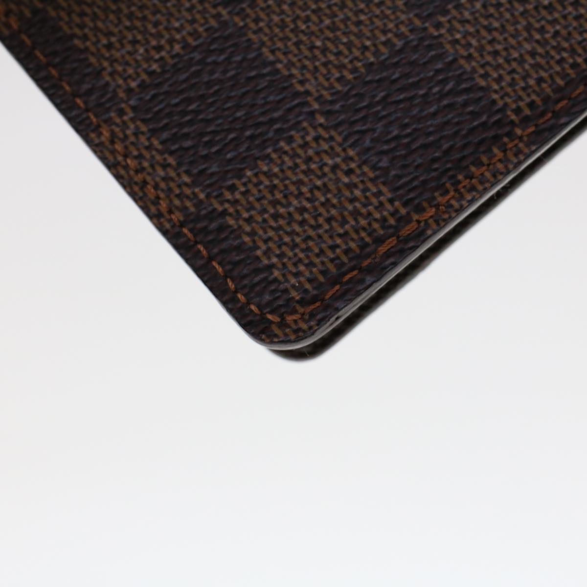 LOUIS VUITTON Damier Ebene Portefeuille Multipull Bifold Wallet N60895 LV 46371