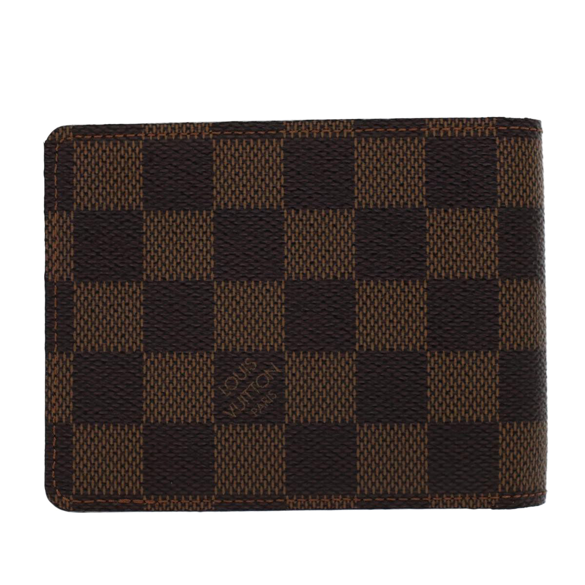 LOUIS VUITTON Damier Ebene Portefeuille Multipull Bifold Wallet N60895 LV 46371 - 0