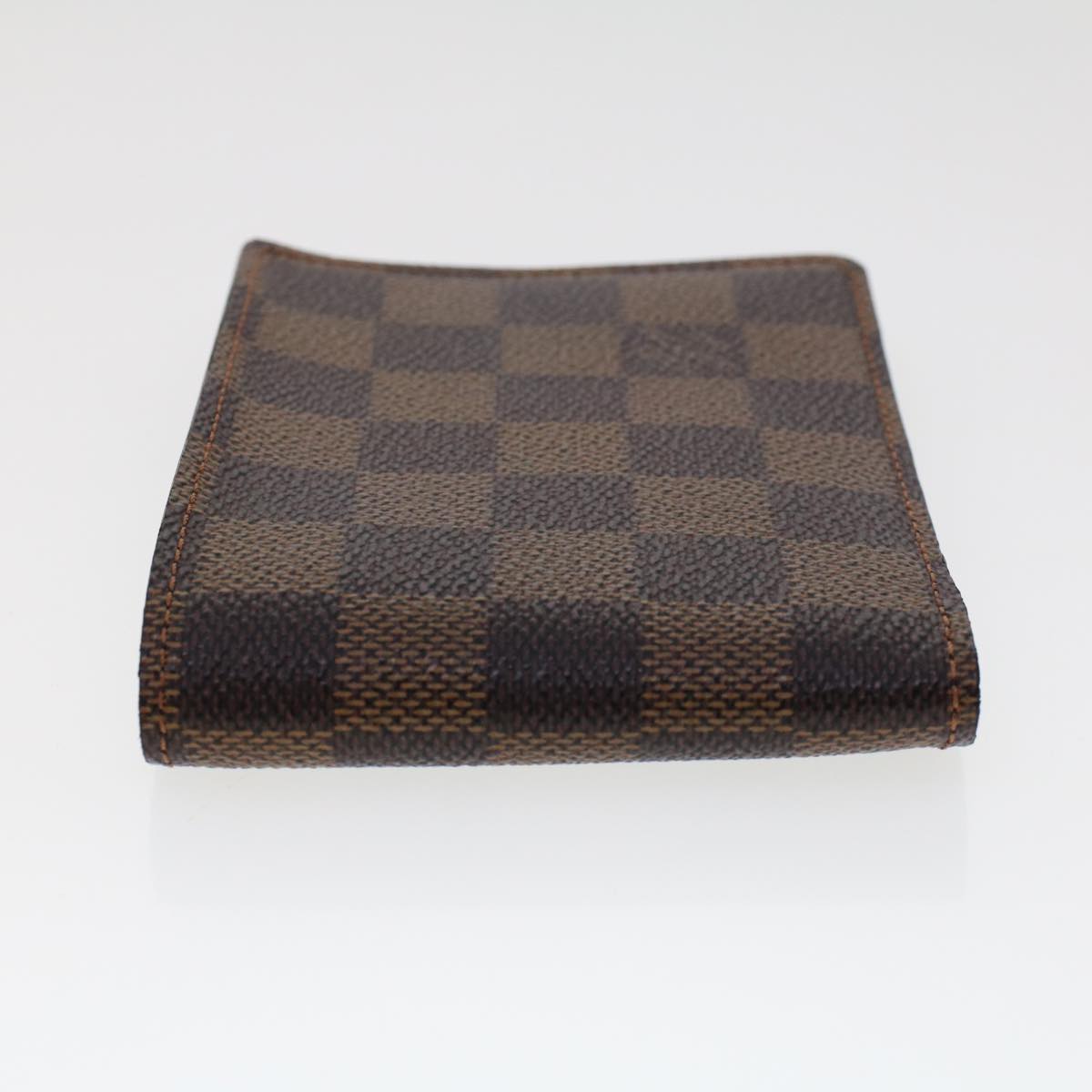 LOUIS VUITTON Damier Ebene Portefeuille Multipull Bifold Wallet N60895 LV 46371