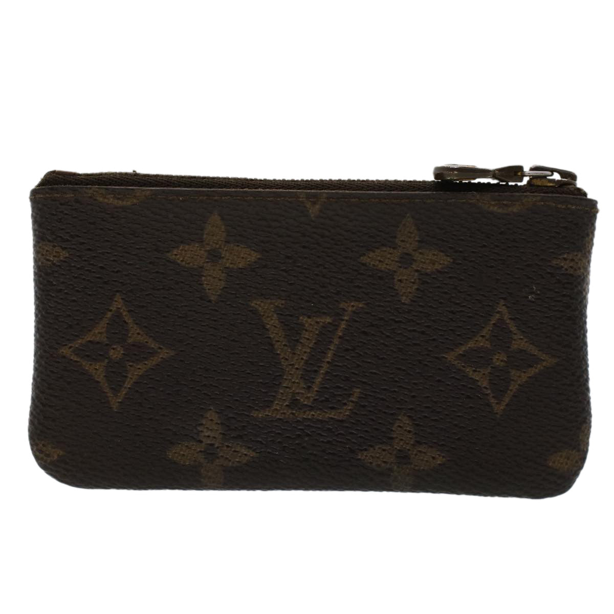 LOUIS VUITTON Monogram Pochette Cles Coin Purse M62650 LV Auth 46390 - 0