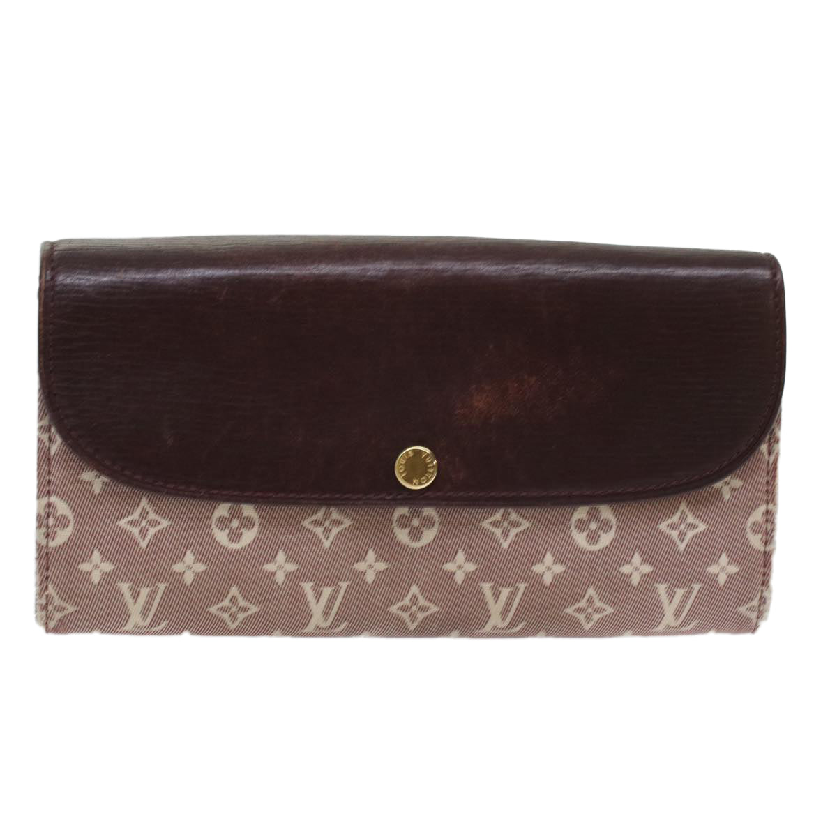 LOUIS VUITTON Monogram Ideal Portefeuille Sarah Long Wallet M63008 LV Auth 46392