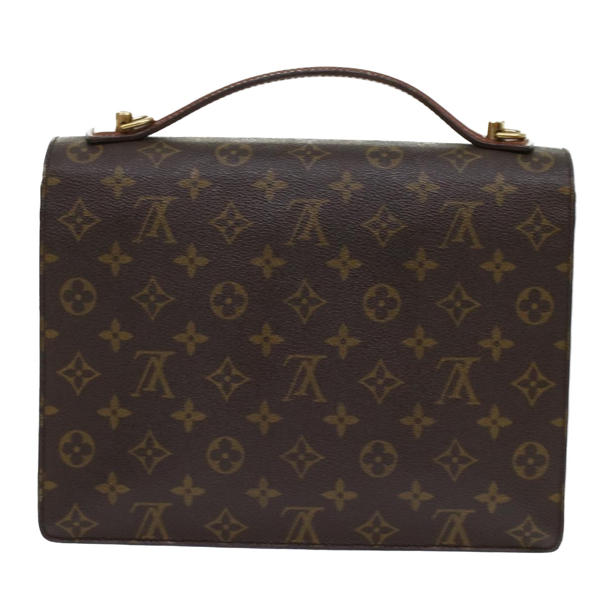 LOUIS VUITTON Monogram Monceau28 Hand Bag 2way M51185 LV Auth 46395 - 0