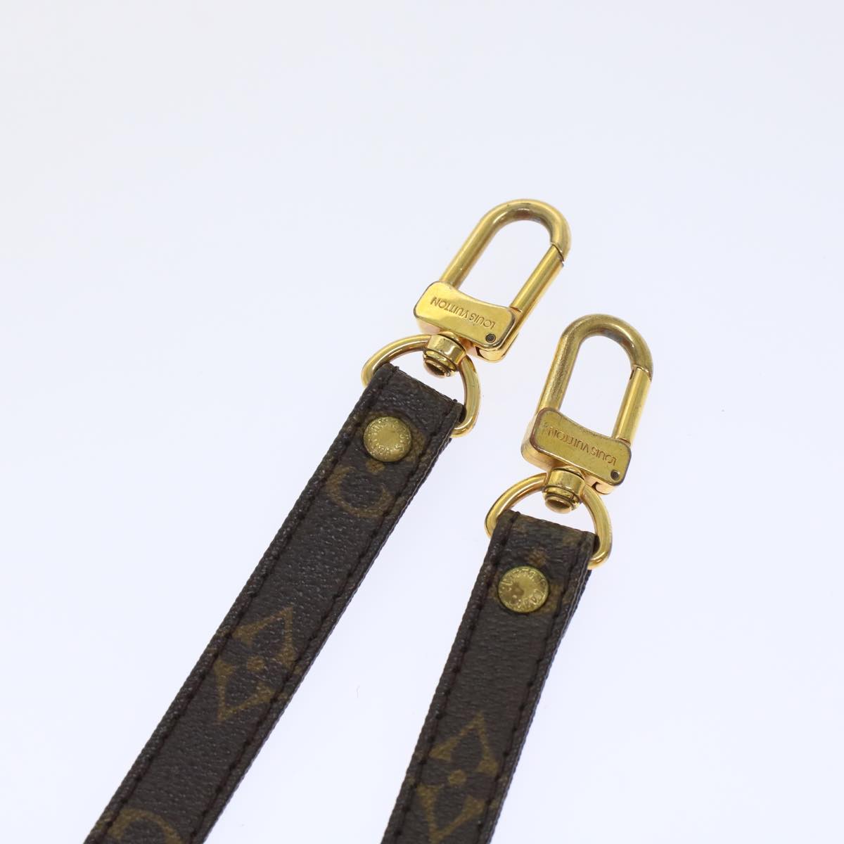 LOUIS VUITTON Monogram Shoulder Strap 35"" LV Auth 46401