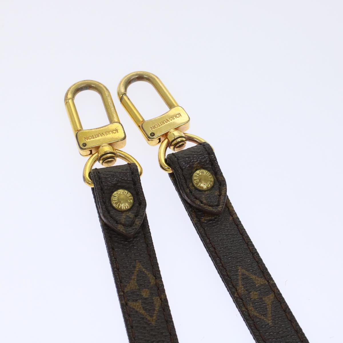 LOUIS VUITTON Monogram Shoulder Strap 35"" LV Auth 46401