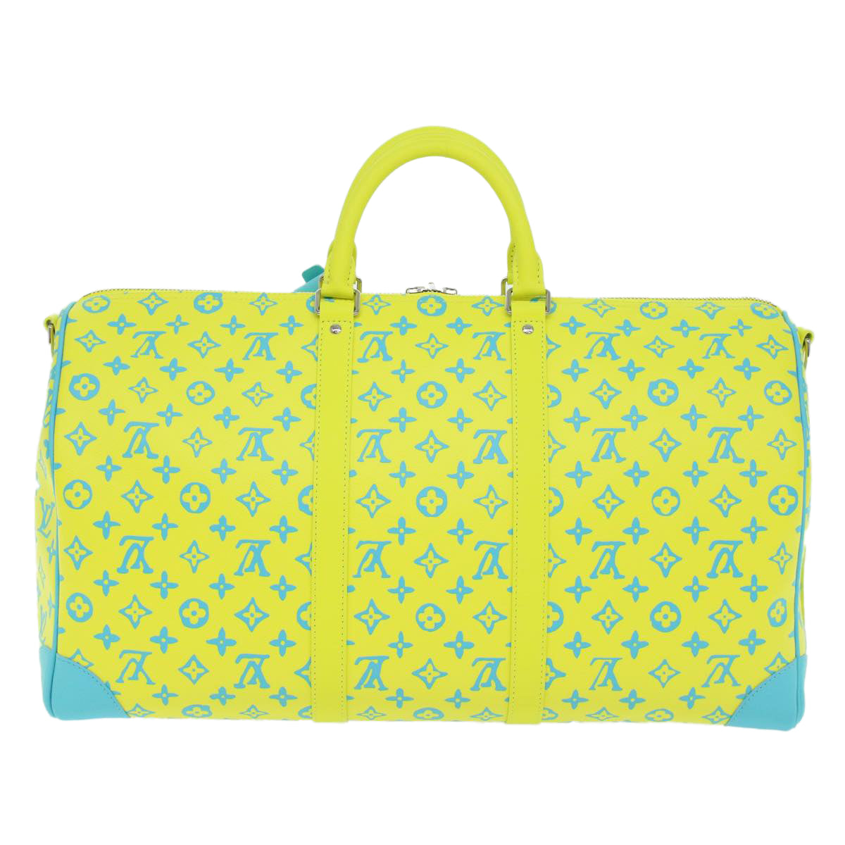 LOUIS VUITTON Monogram Neon Color Keepall Bandouliere 50 Bag M21869 Auth 46404A - 0