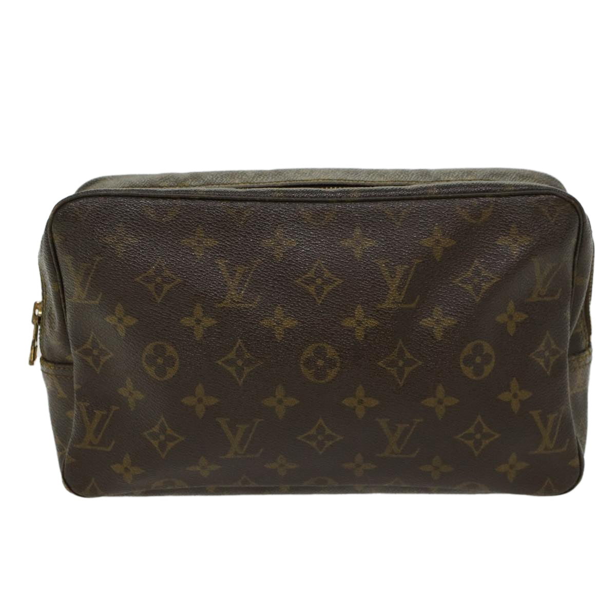 LOUIS VUITTON Monogram Trousse Toilette 28 Clutch Bag M47522 LV Auth 46424