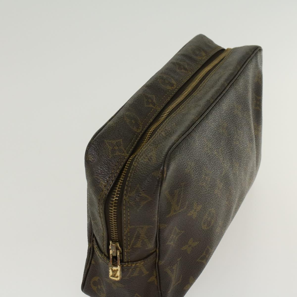 LOUIS VUITTON Monogram Trousse Toilette 28 Clutch Bag M47522 LV Auth 46424