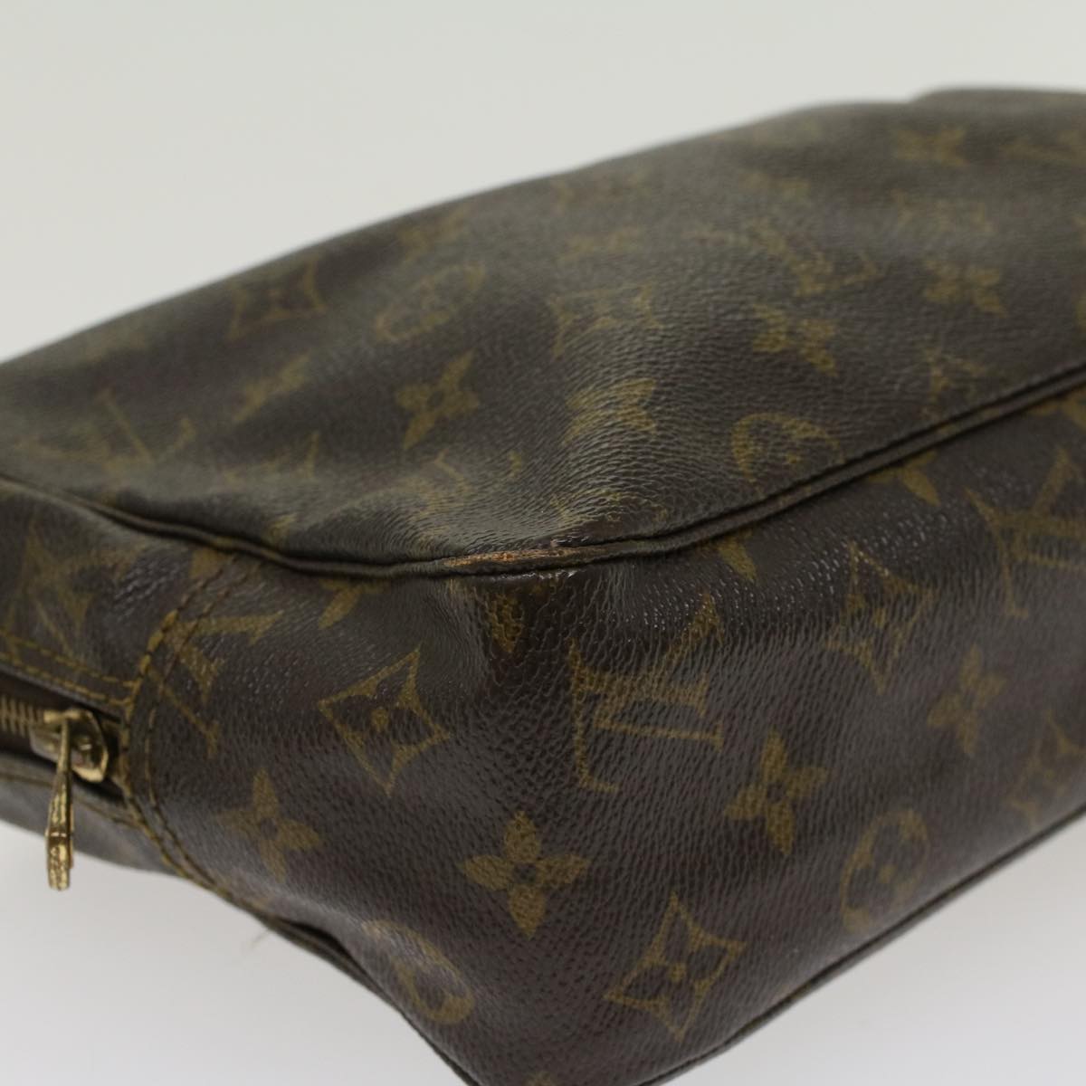 LOUIS VUITTON Monogram Trousse Toilette 28 Clutch Bag M47522 LV Auth 46424