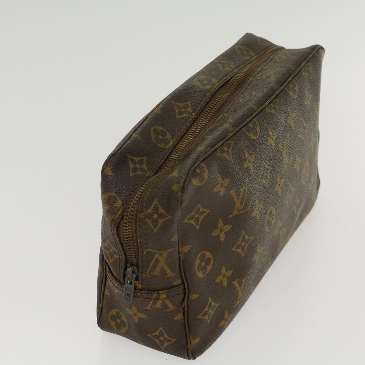 LOUIS VUITTON Monogram Trousse Toilette 28 Clutch Bag M47522 LV Auth 46425