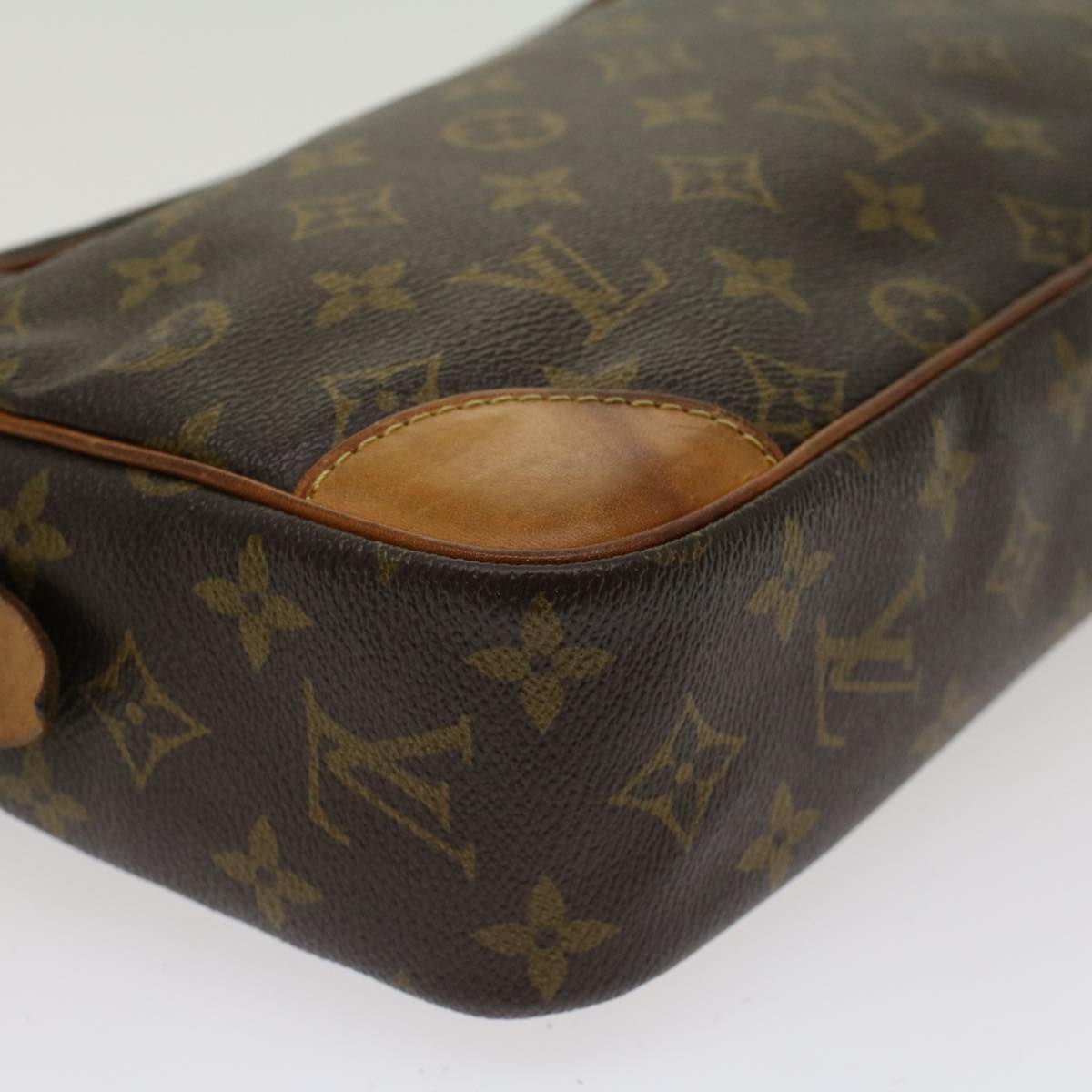 LOUIS VUITTON Monogram Compiegne 28 Clutch Bag M51845 LV Auth 46426