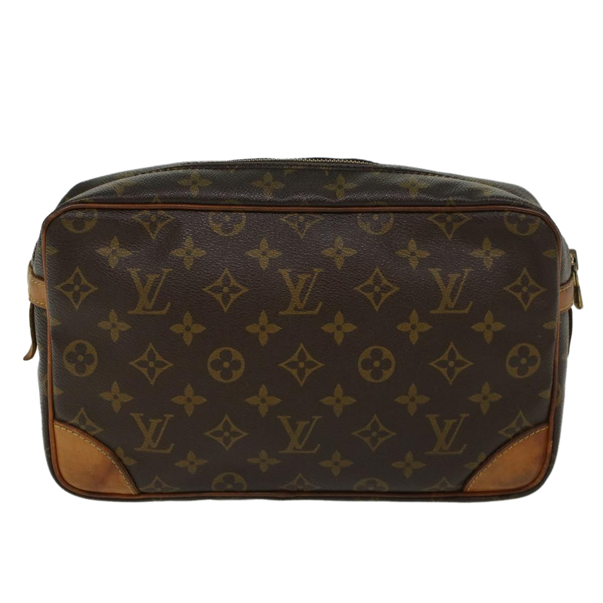 LOUIS VUITTON Monogram Compiegne 28 Clutch Bag M51845 LV Auth 46426 - 0