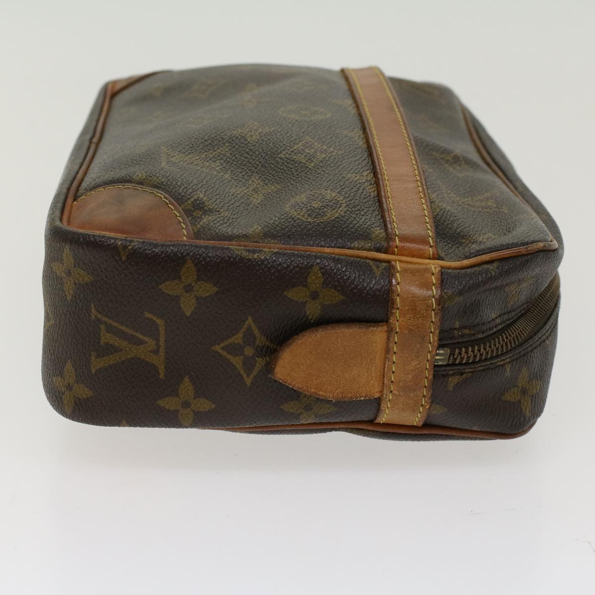 LOUIS VUITTON Monogram Compiegne 28 Clutch Bag M51845 LV Auth 46426