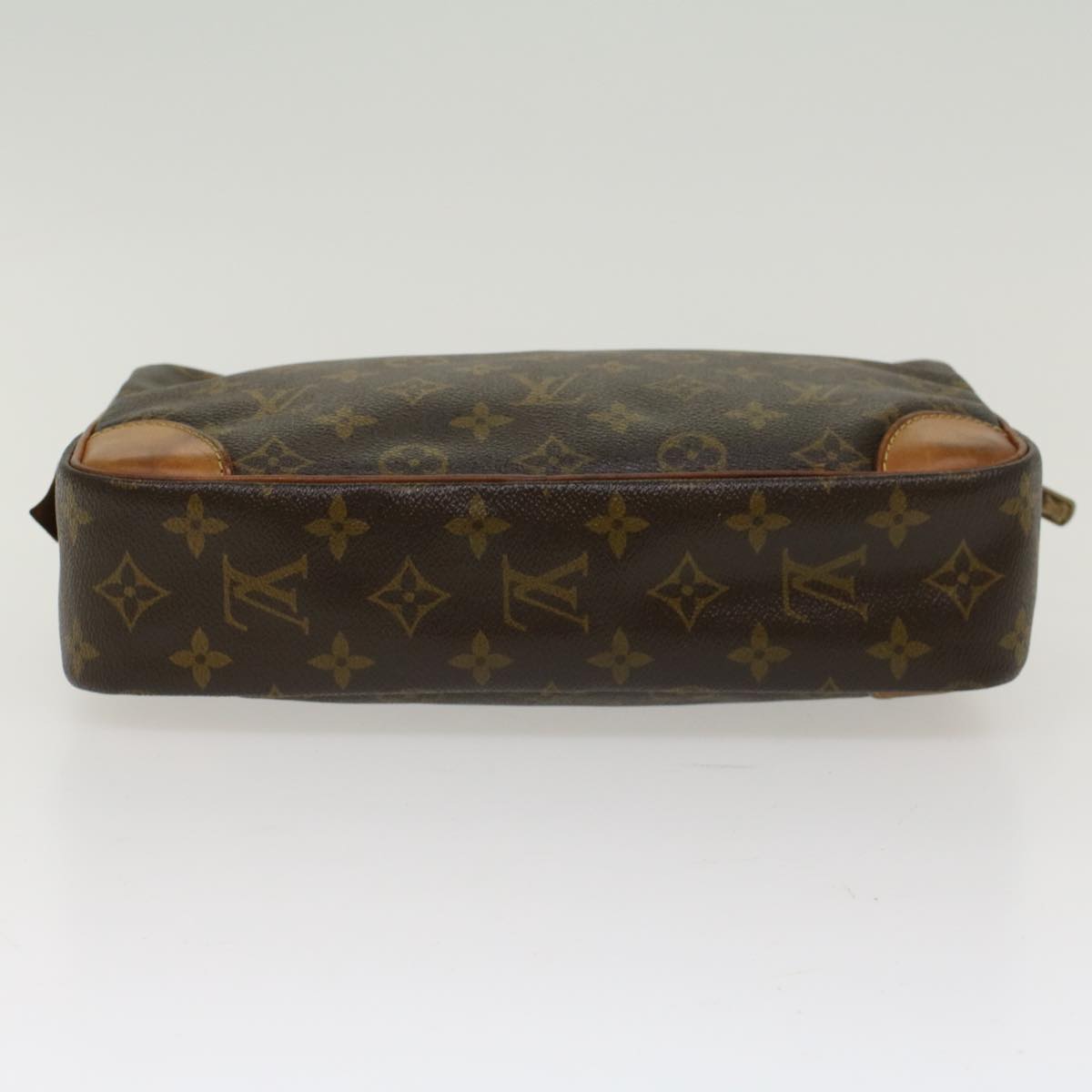 LOUIS VUITTON Monogram Compiegne 28 Clutch Bag M51845 LV Auth 46426