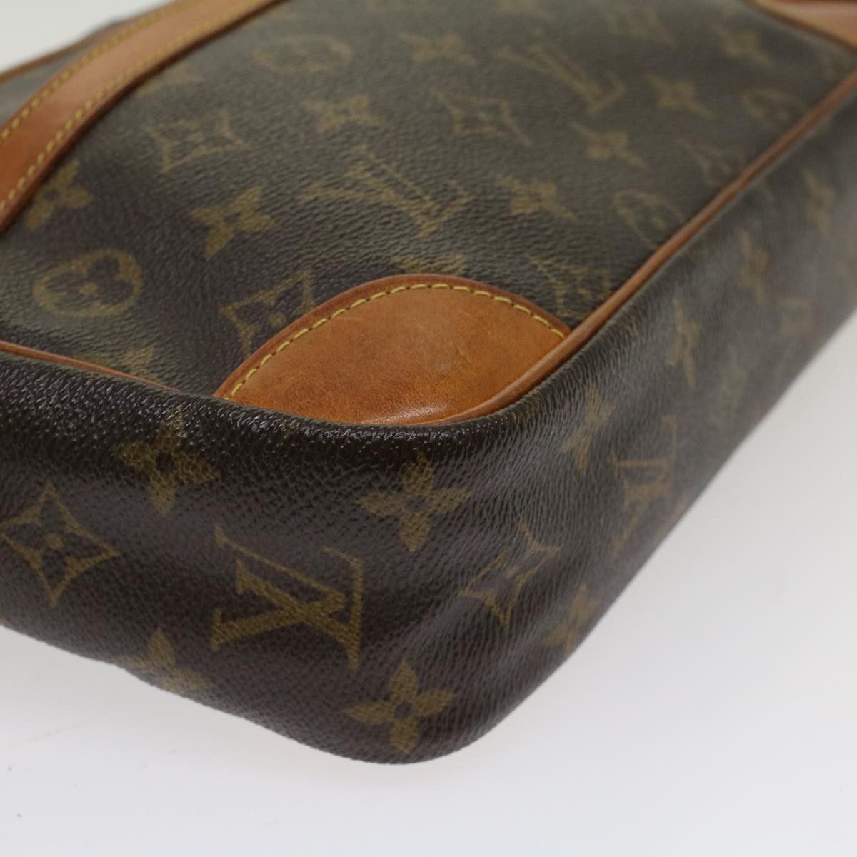 LOUIS VUITTON Monogram Compiegne 28 Clutch Bag M51845 LV Auth 46427