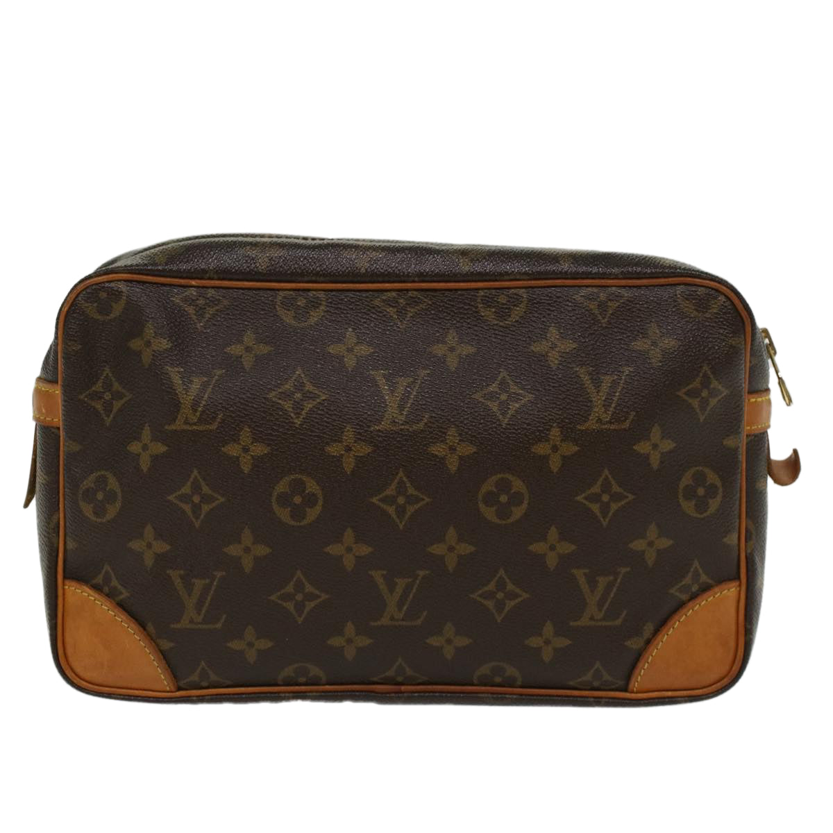 LOUIS VUITTON Monogram Compiegne 28 Clutch Bag M51845 LV Auth 46427 - 0