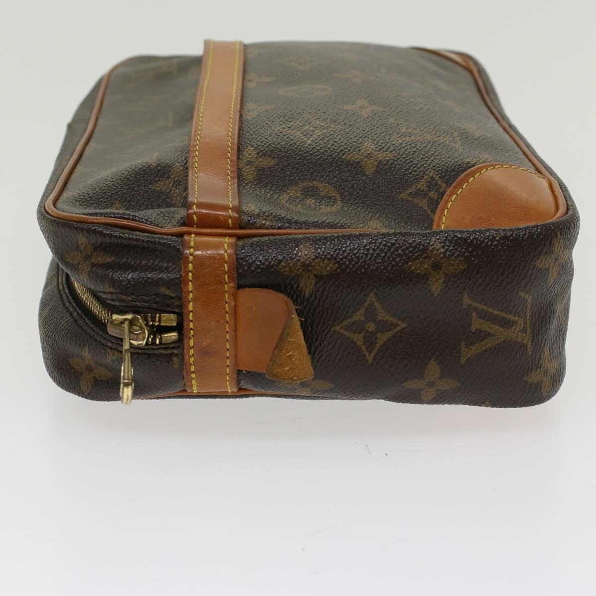 LOUIS VUITTON Monogram Compiegne 28 Clutch Bag M51845 LV Auth 46427