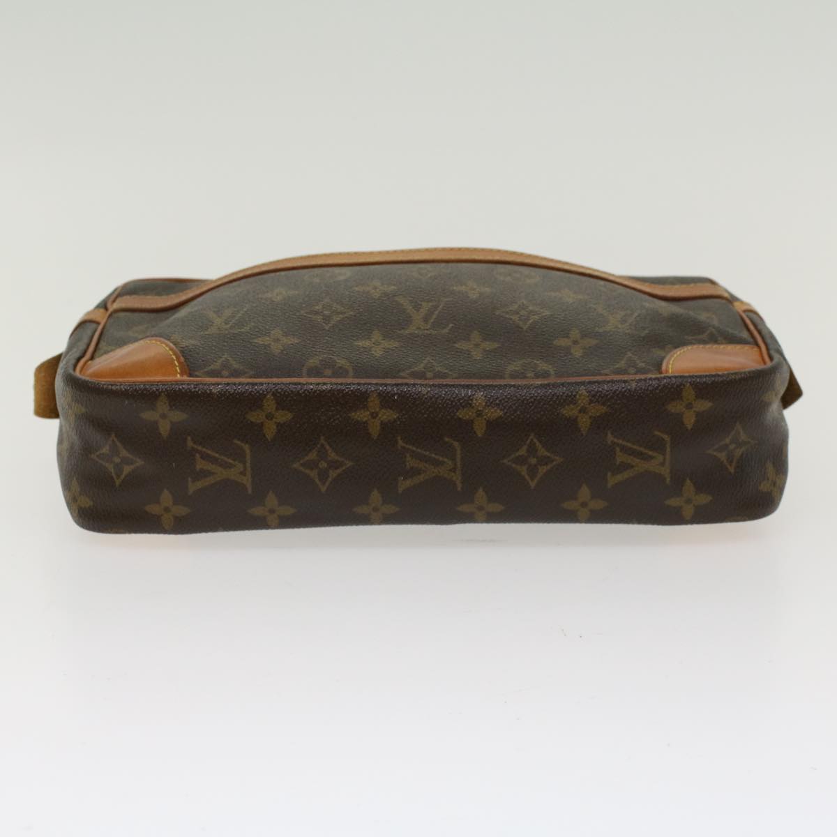 LOUIS VUITTON Monogram Compiegne 28 Clutch Bag M51845 LV Auth 46427