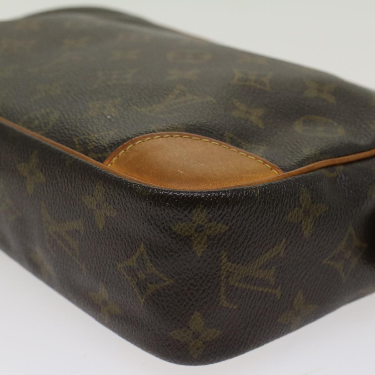 LOUIS VUITTON Monogram Compiegne 28 Clutch Bag M51845 LV Auth 46428