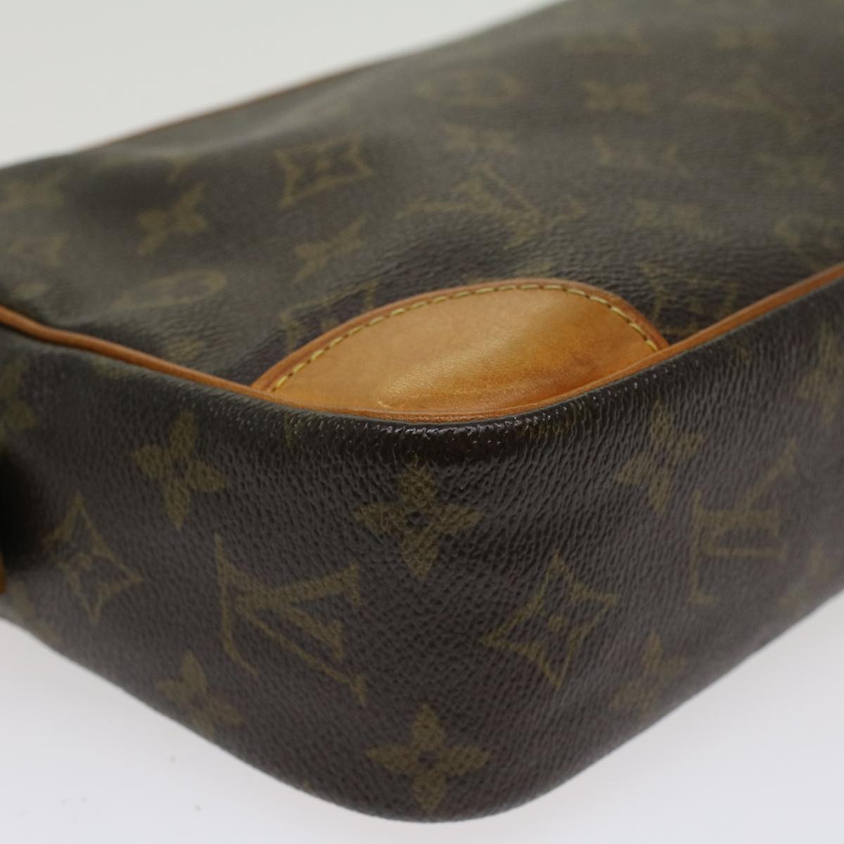 LOUIS VUITTON Monogram Compiegne 28 Clutch Bag M51845 LV Auth 46428