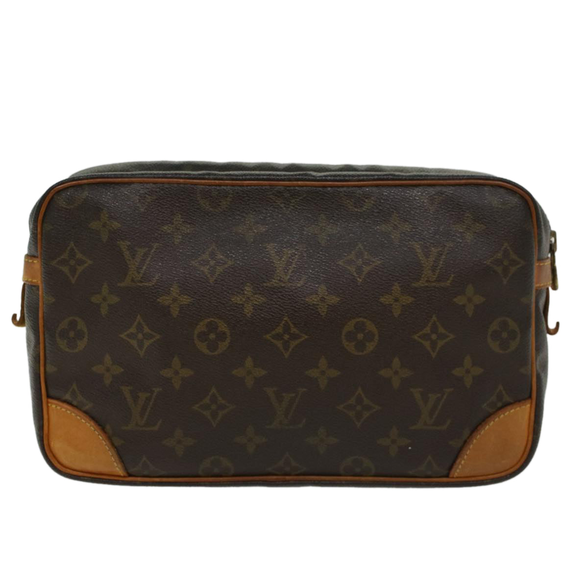 LOUIS VUITTON Monogram Compiegne 28 Clutch Bag M51845 LV Auth 46428 - 0