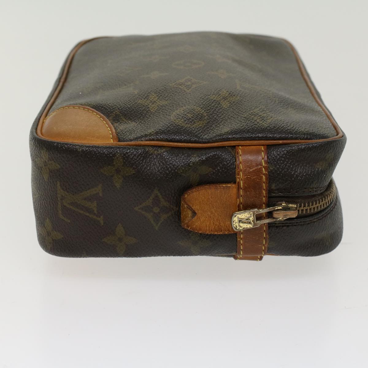 LOUIS VUITTON Monogram Compiegne 28 Clutch Bag M51845 LV Auth 46428