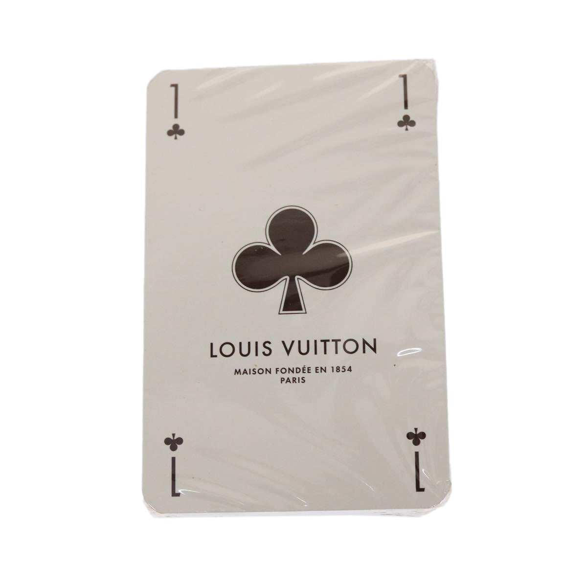 LOUIS VUITTON Jeu De 54 Cartes Playing Cards Blue Red Yellow M65460 Auth 46546A