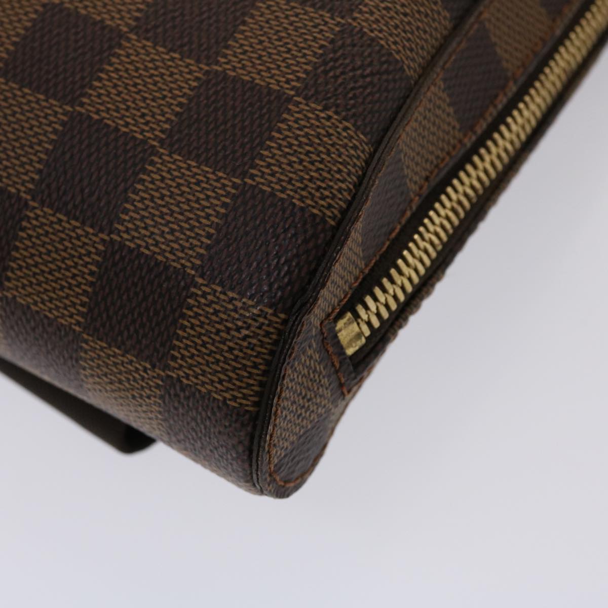 【Instagram 24 hours SALE】LOUIS VUITTON Damier Ebene Geronimos Shoulder Bag N51994 LV Auth 46568A    ※Coupon cannot be used