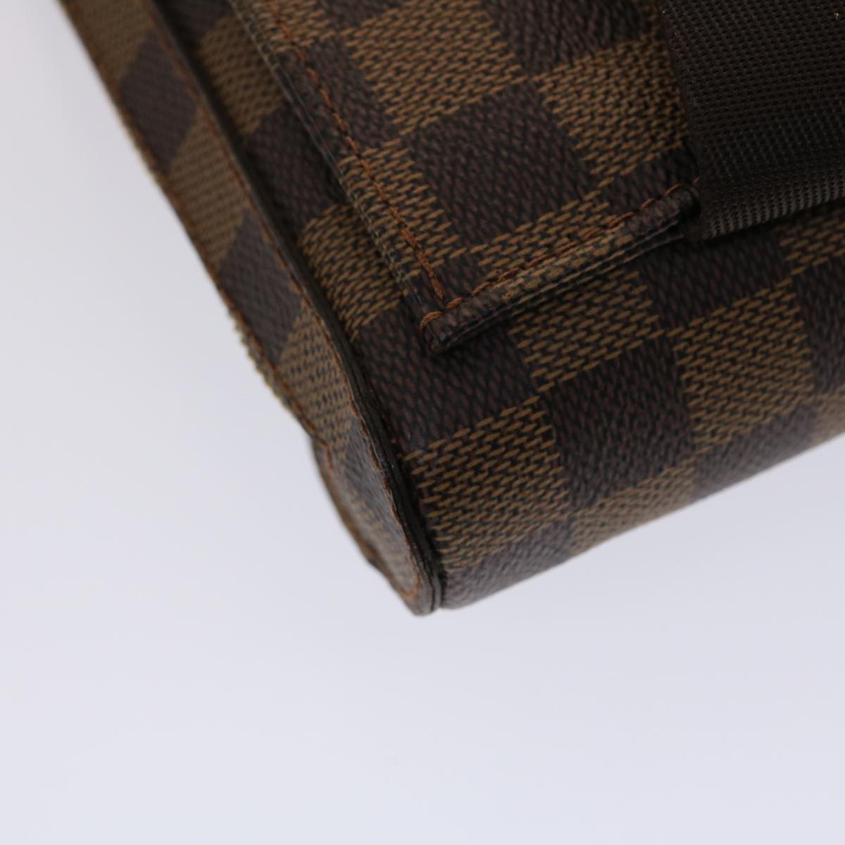 【Instagram 24 hours SALE】LOUIS VUITTON Damier Ebene Geronimos Shoulder Bag N51994 LV Auth 46568A    ※Coupon cannot be used