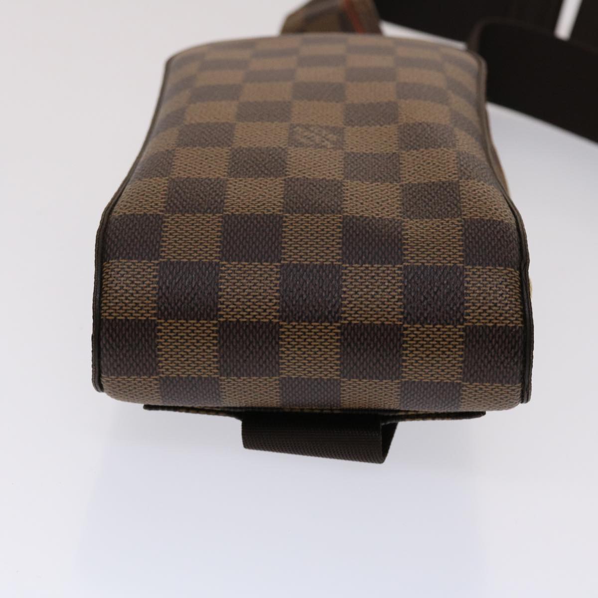 【Instagram 24 hours SALE】LOUIS VUITTON Damier Ebene Geronimos Shoulder Bag N51994 LV Auth 46568A    ※Coupon cannot be used