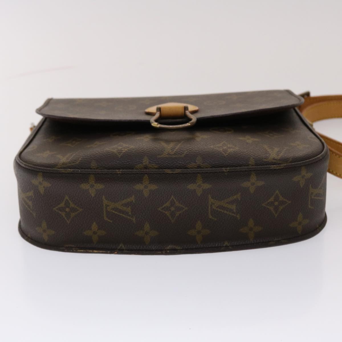 LOUIS VUITTON Monogram Saint Cloud GM Shoulder Bag M51242 LV Auth 46573