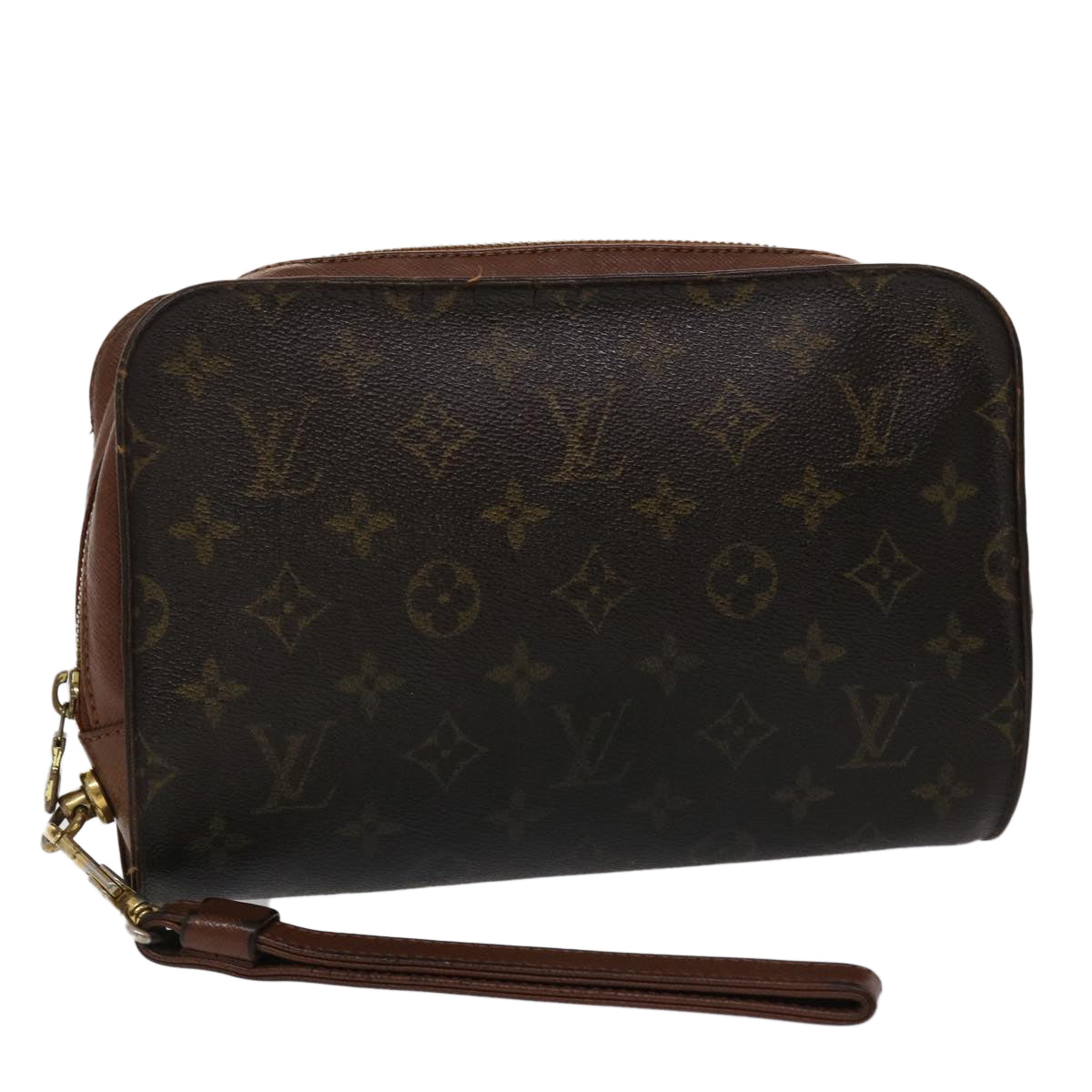 LOUIS VUITTON Monogram Orsay Clutch Bag M51790 LV Auth 46577