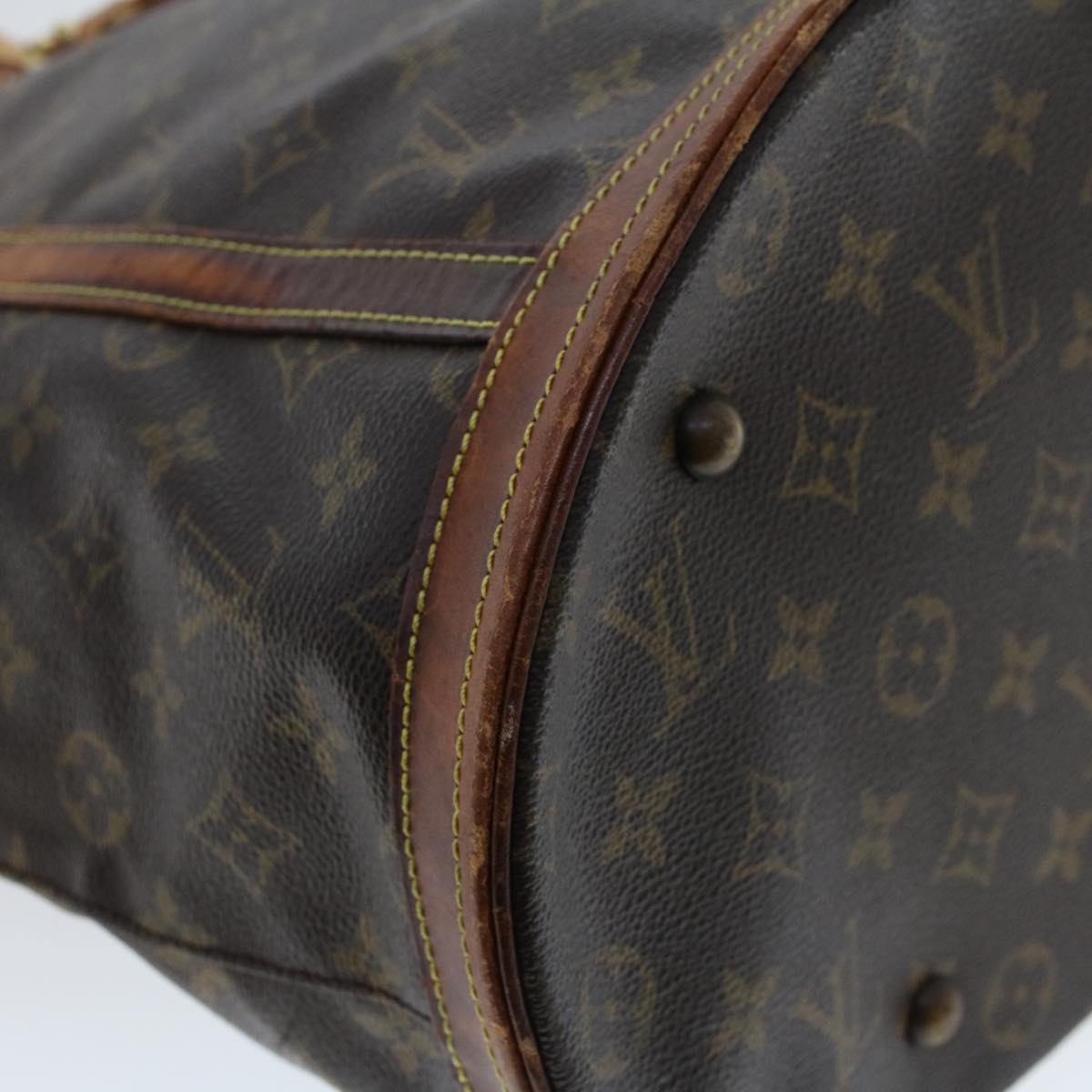 LOUIS VUITTON Monogram Bucket GM Shoulder Bag M42236 LV Auth 46606