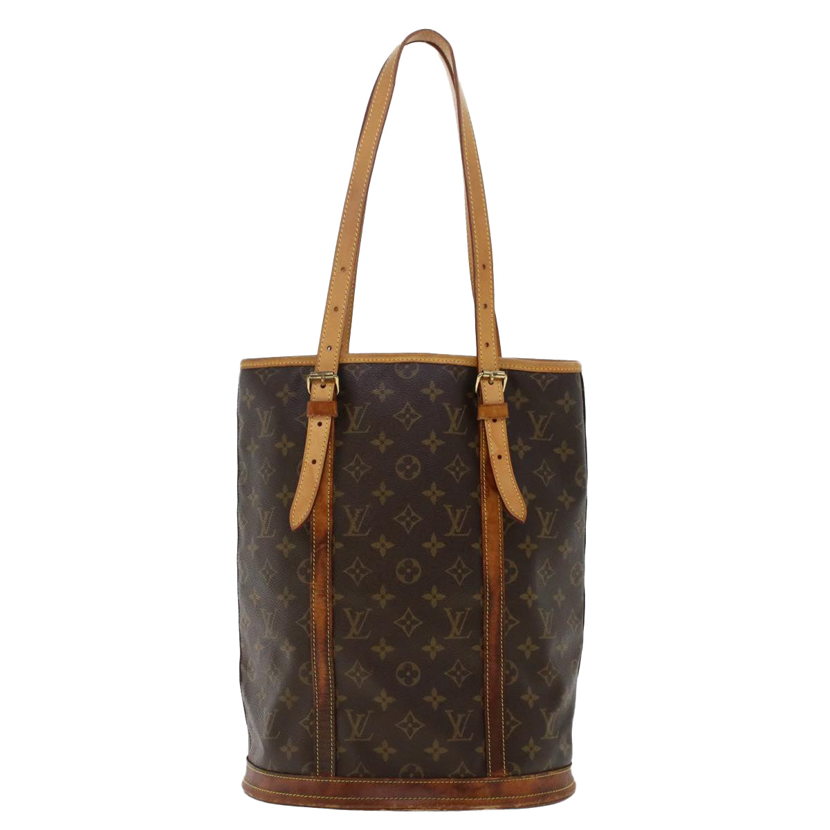 LOUIS VUITTON Monogram Bucket GM Shoulder Bag M42236 LV Auth 46606