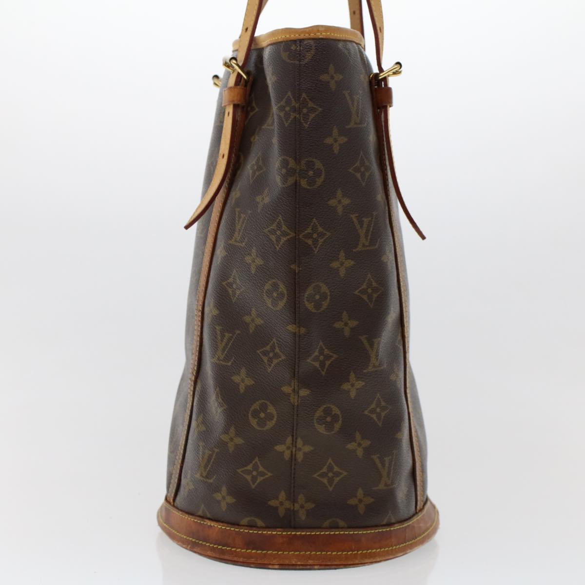 LOUIS VUITTON Monogram Bucket GM Shoulder Bag M42236 LV Auth 46606