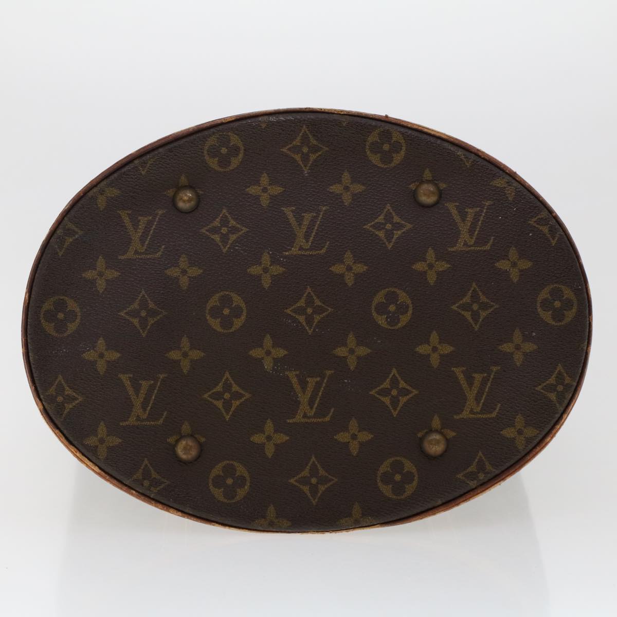 LOUIS VUITTON Monogram Bucket GM Shoulder Bag M42236 LV Auth 46606