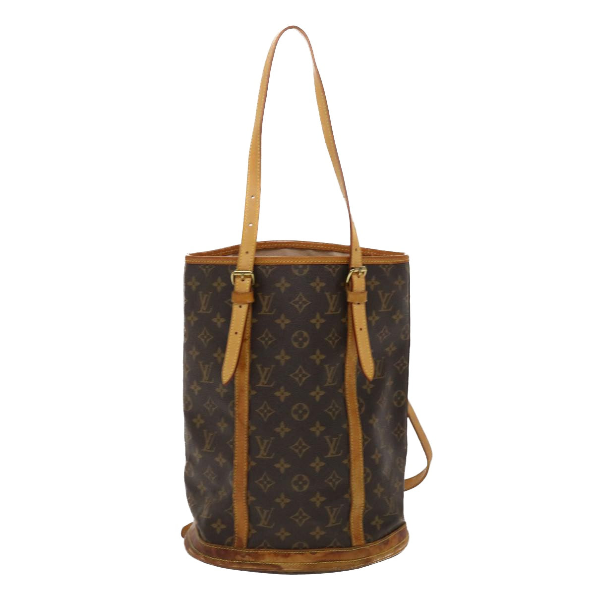 LOUIS VUITTON Monogram Bucket GM Shoulder Bag M42236 LV Auth 46607