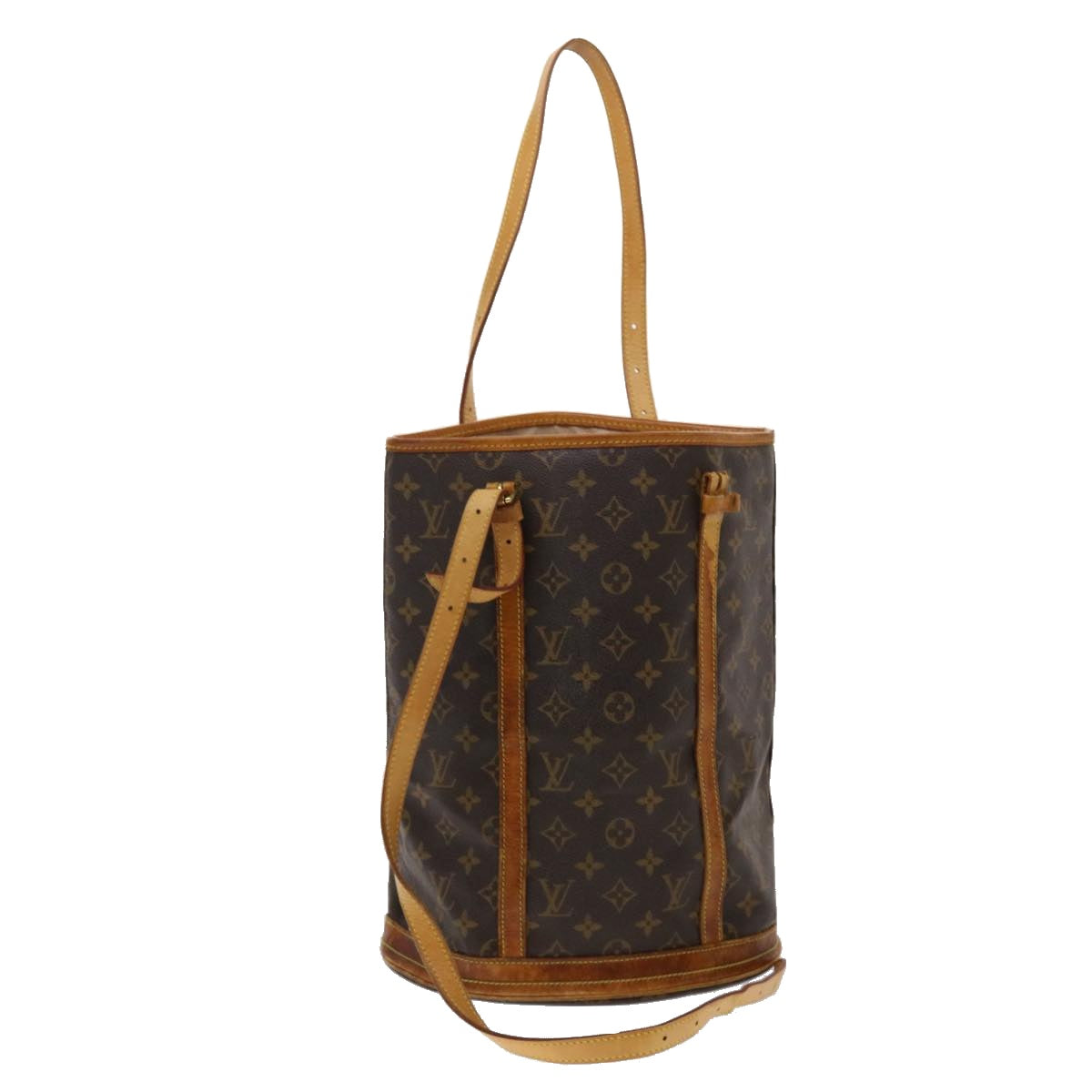 LOUIS VUITTON Monogram Bucket GM Shoulder Bag M42236 LV Auth 46607