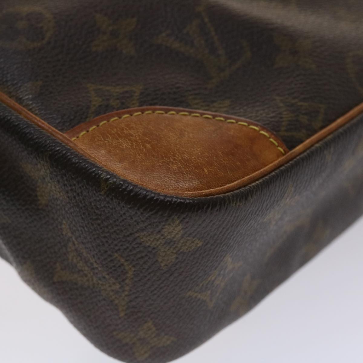 LOUIS VUITTON Monogram Compiegne 28 Clutch Bag M51845 LV Auth 46700