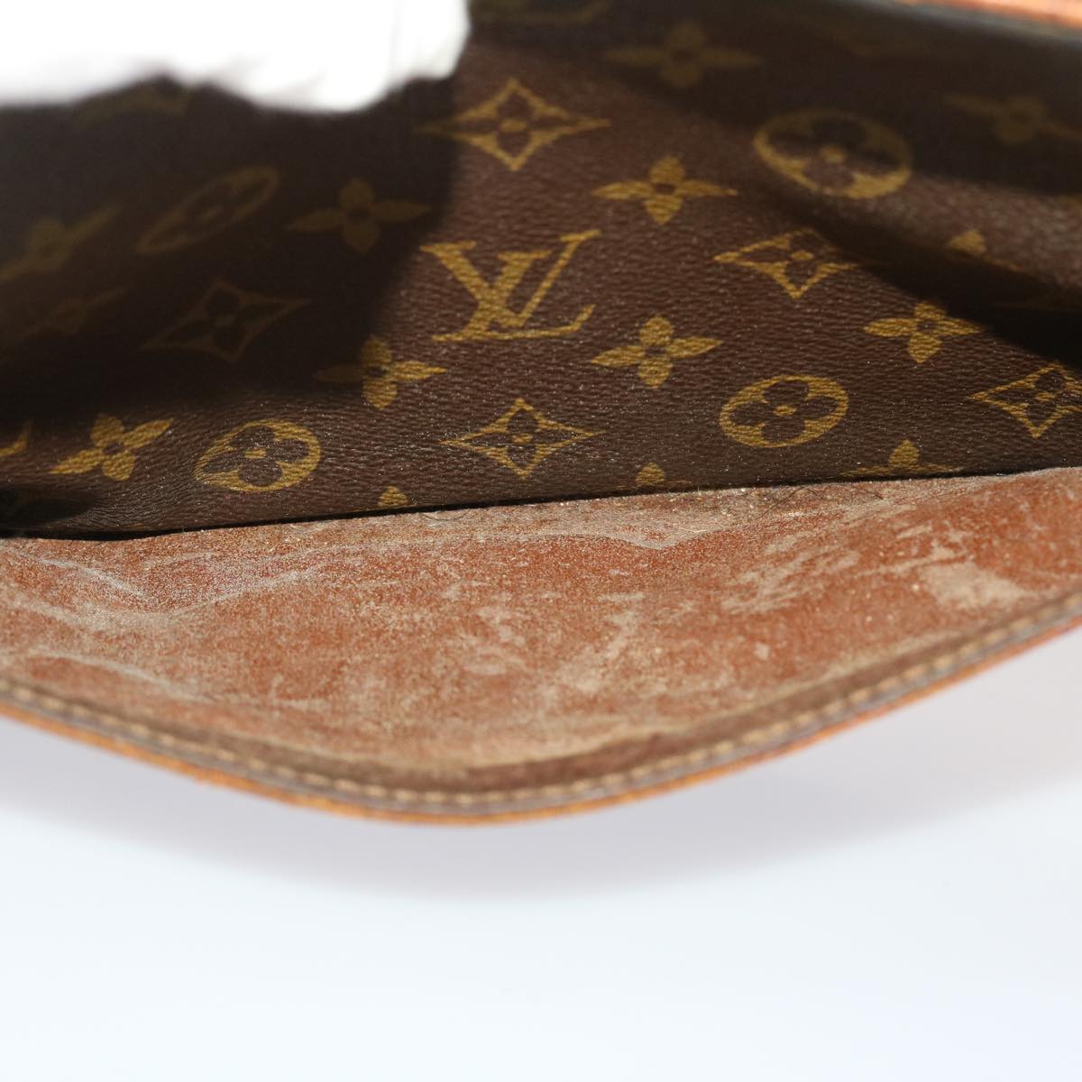 LOUIS VUITTON Monogram Compiegne 28 Clutch Bag M51845 LV Auth 46700