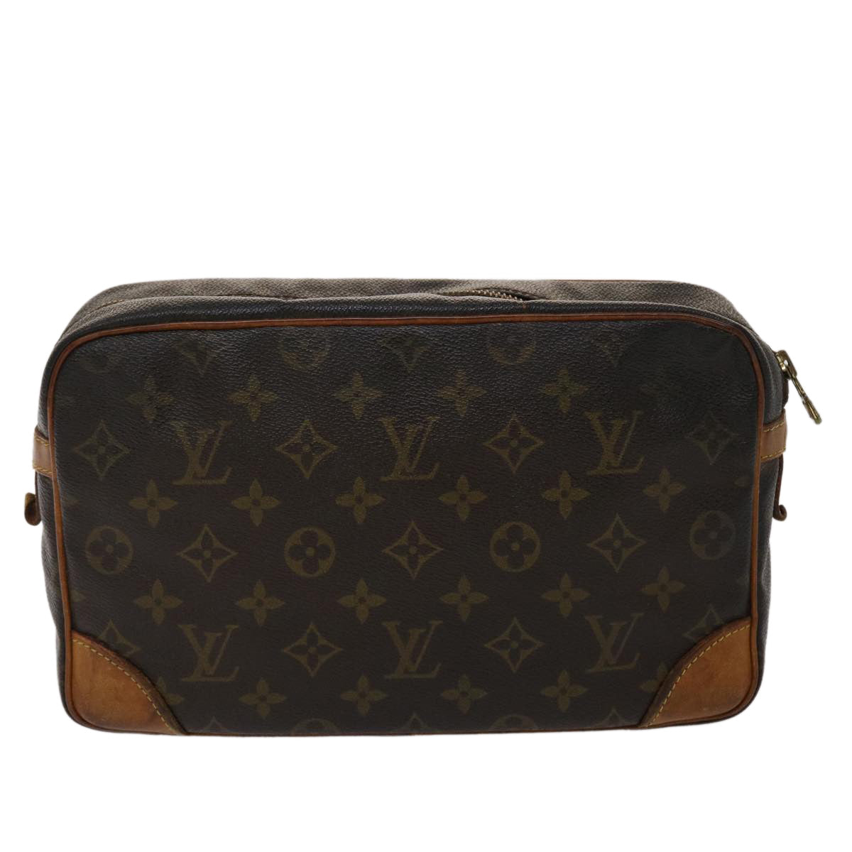 LOUIS VUITTON Monogram Compiegne 28 Clutch Bag M51845 LV Auth 46700 - 0