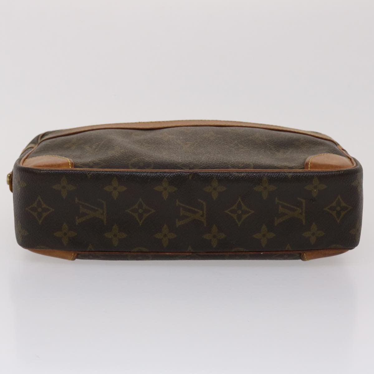 LOUIS VUITTON Monogram Compiegne 28 Clutch Bag M51845 LV Auth 46700