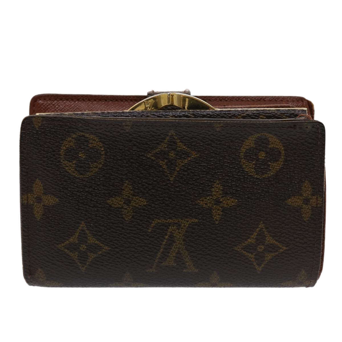 LOUIS VUITTON Monogram Porte Monnaie Billets Viennois Wallet M61663 Auth 46801 - 0