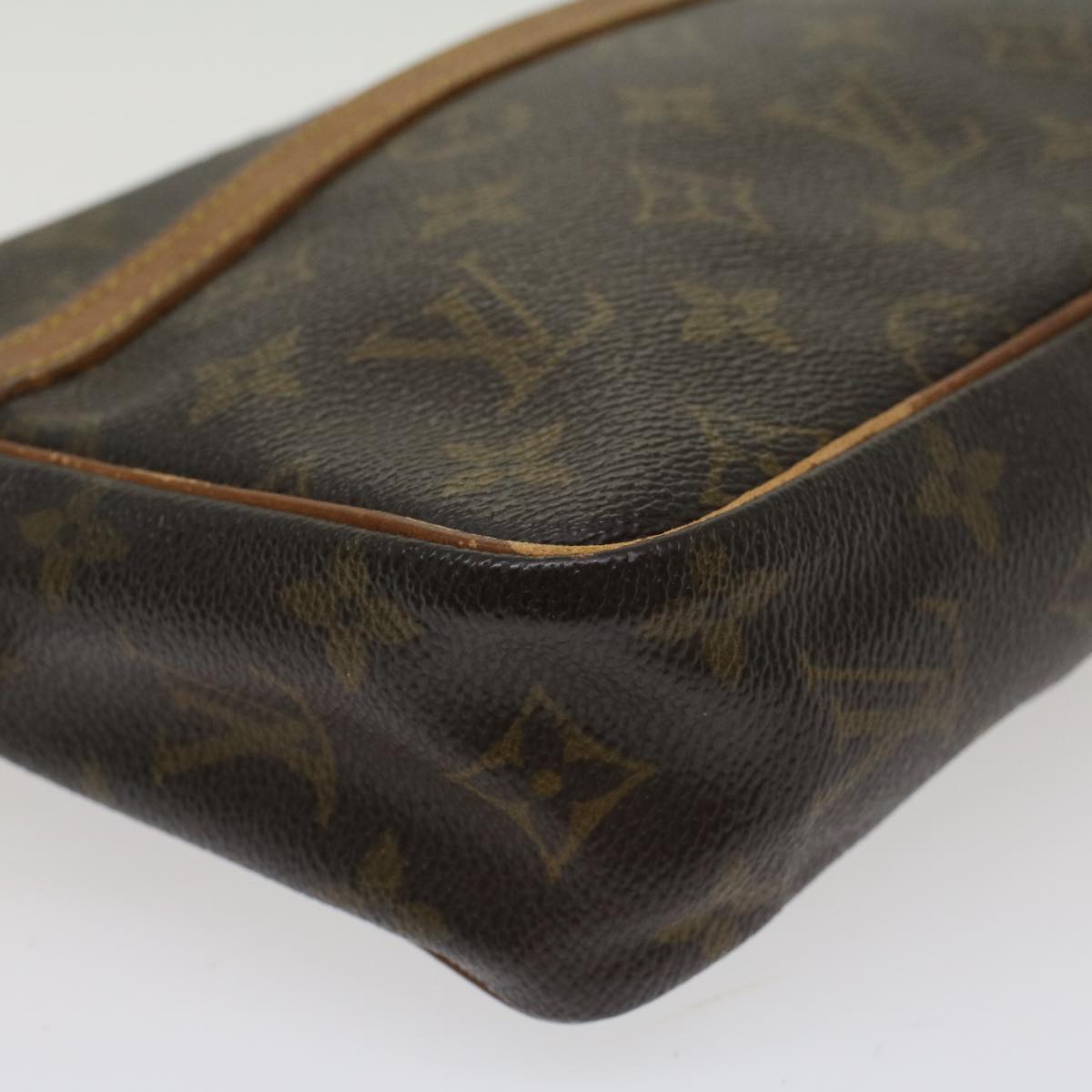 LOUIS VUITTON Monogram Compiegne 23 Clutch Bag M51847 LV Auth 46823