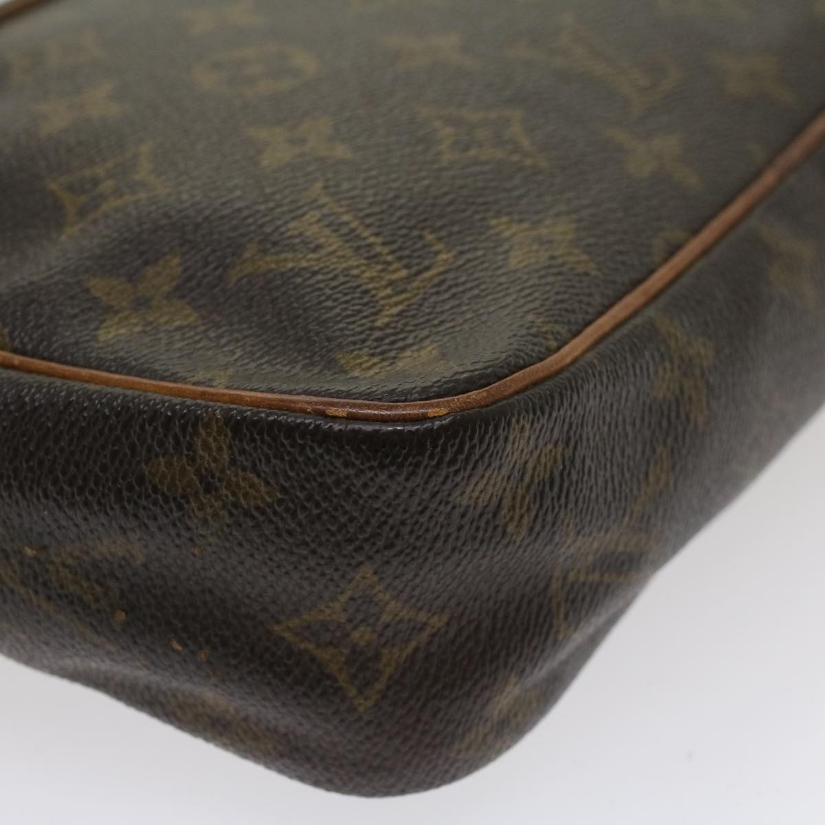 LOUIS VUITTON Monogram Compiegne 23 Clutch Bag M51847 LV Auth 46823