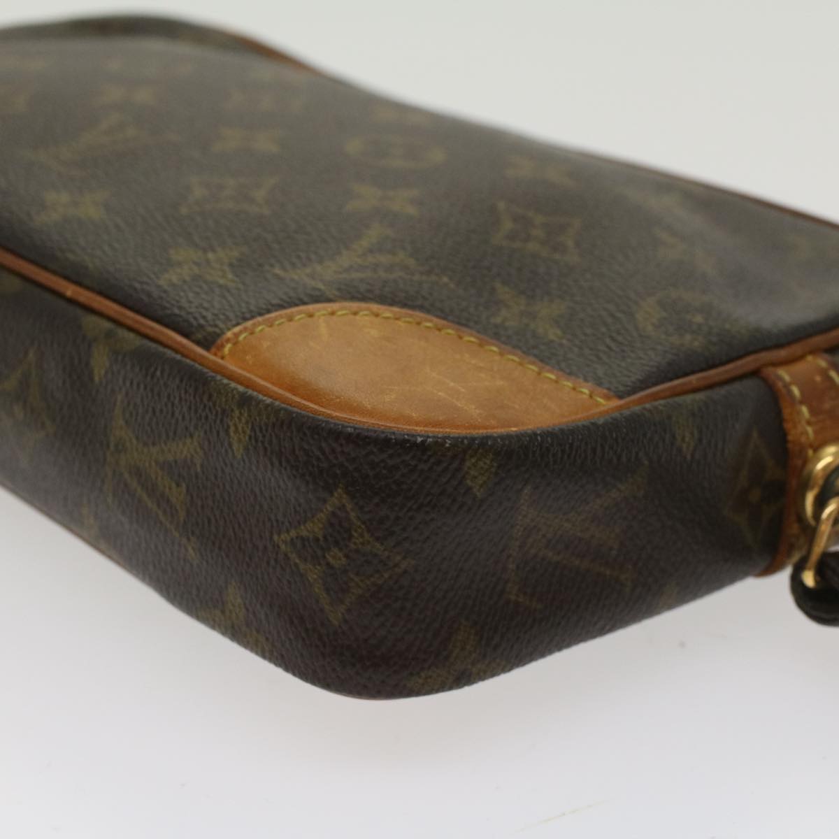 LOUIS VUITTON Monogram Marly Dragonne GM Clutch Bag M51825 LV Auth 46842