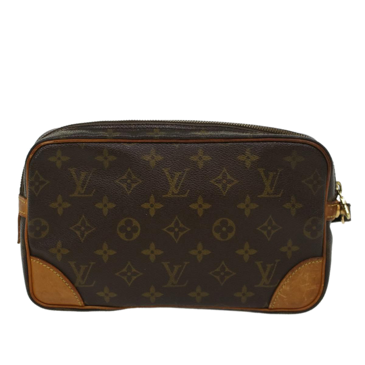 LOUIS VUITTON Monogram Marly Dragonne GM Clutch Bag M51825 LV Auth 46842 - 0