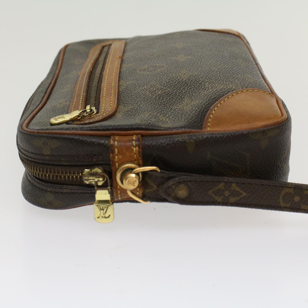 LOUIS VUITTON Monogram Marly Dragonne GM Clutch Bag M51825 LV Auth 46842