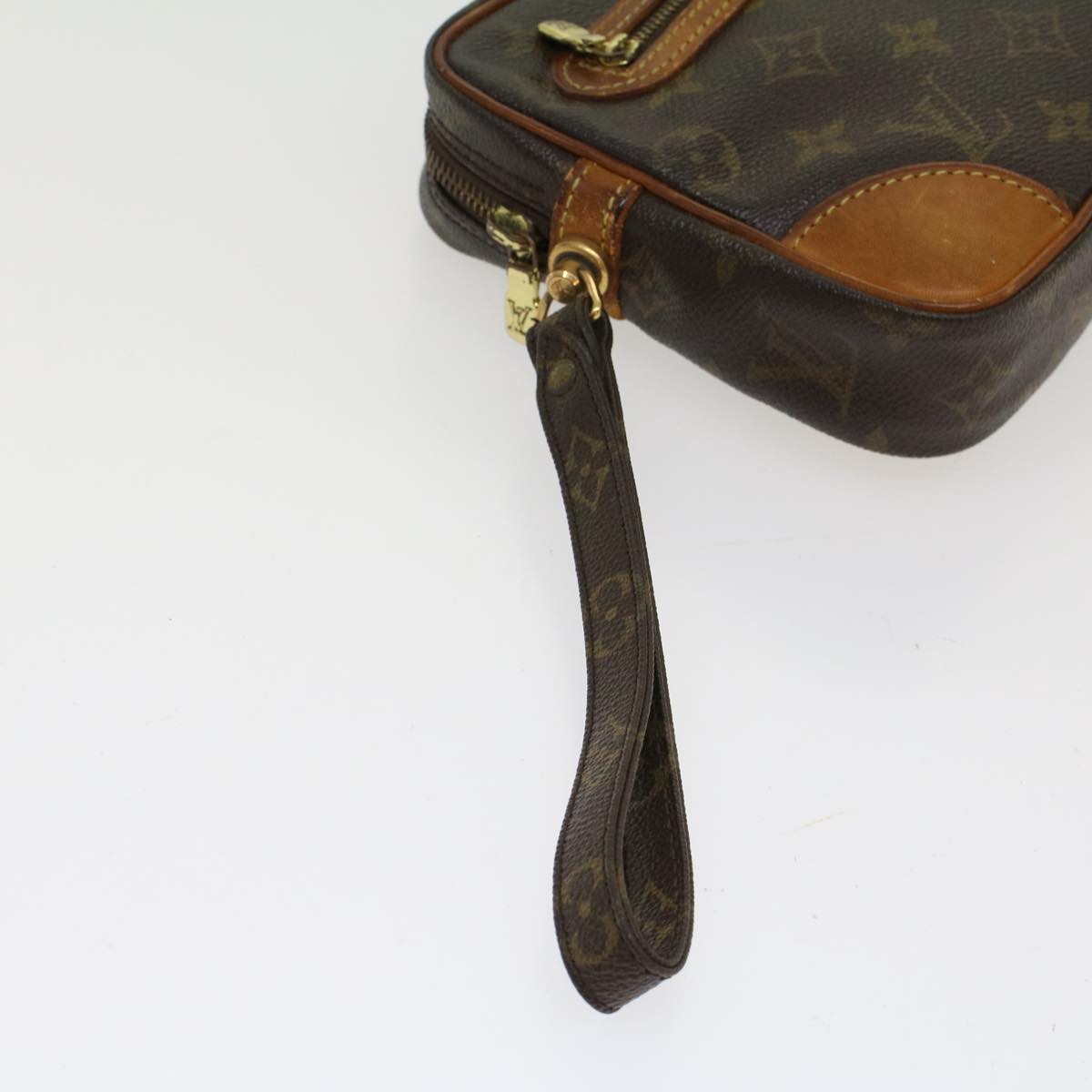 LOUIS VUITTON Monogram Marly Dragonne GM Clutch Bag M51825 LV Auth 46842